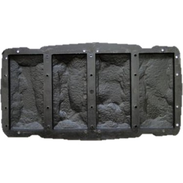 Quels sont les modèles de moules en pierre décorative en plastique?