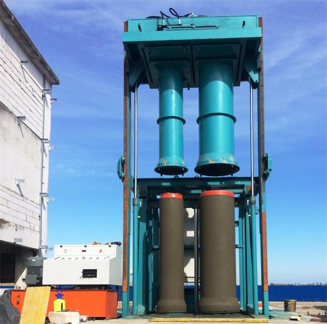 Machine à tuyaux en béton