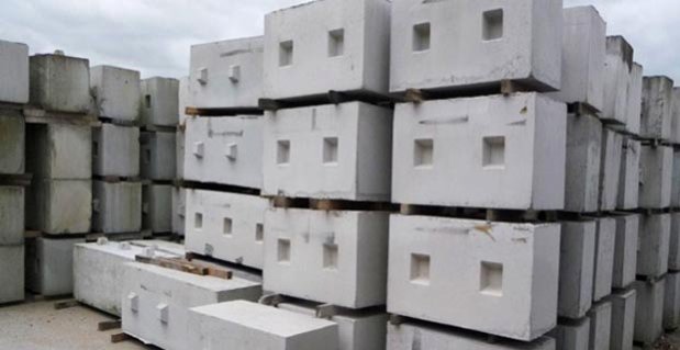 ბეტონის ბლოკის სახლის მშენებლობა