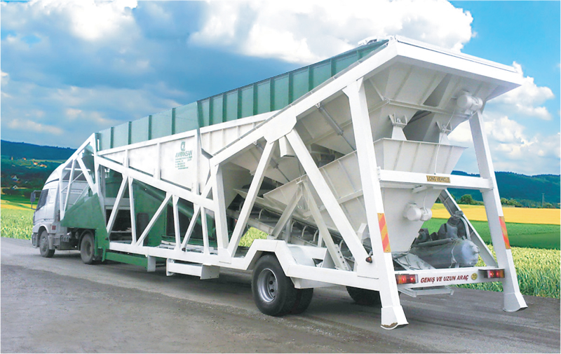 მობილური ბეტონის ქარხანა