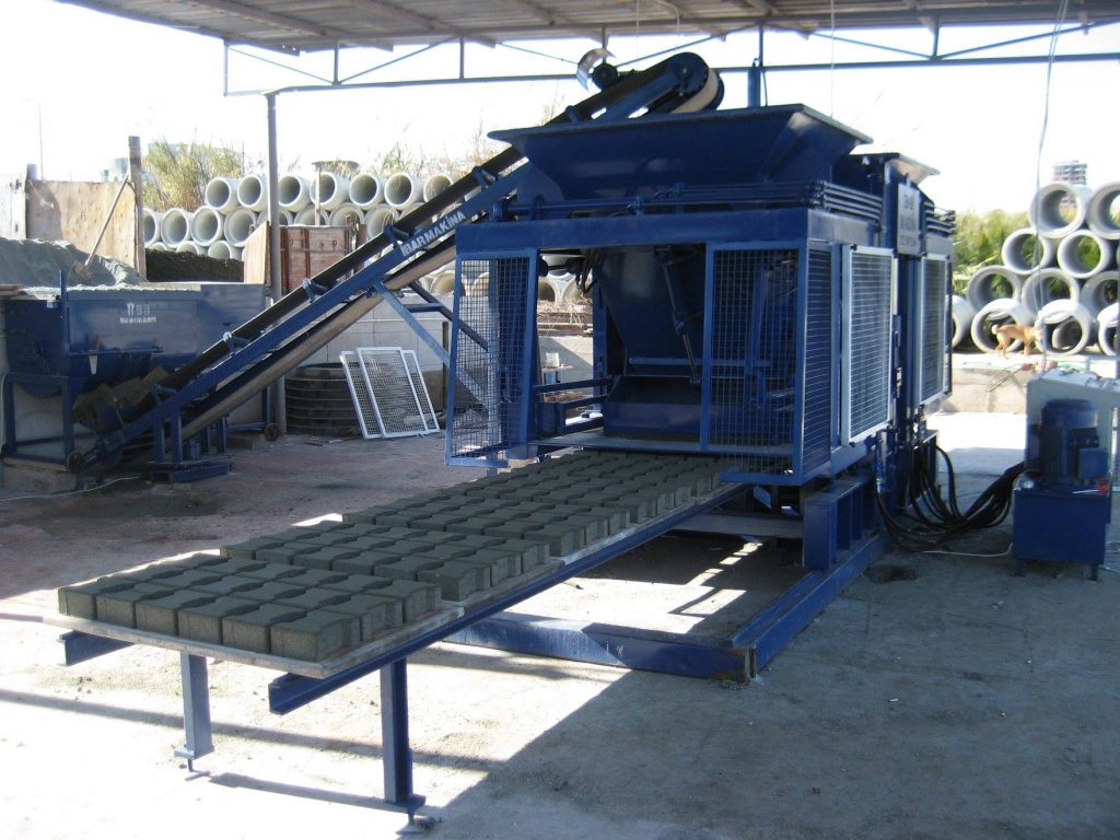 მეორადი  ბლოკის დანადგარი